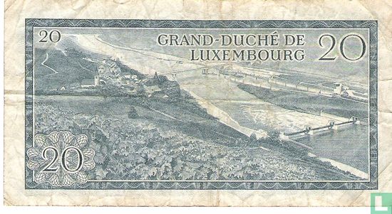Luxembourg 20 Francs - Image 2