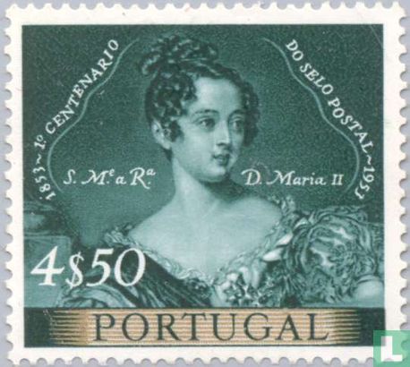 Anniversaire du timbre 1853-1953
