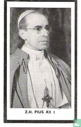 Z.H. Paus Pius XII - Afbeelding 1