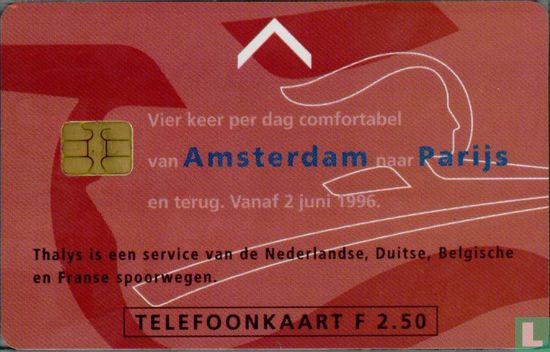 Thalys van Amsterdam naar Parijs - Image 1