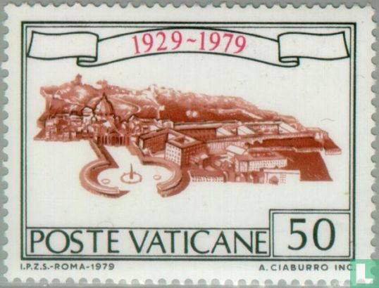 Vatican City 50 years