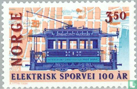 100 Jahre elektrische Straßenbahn in Oslo