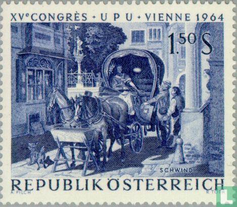 Congrès postal universel à Vienne