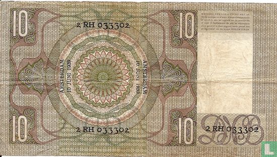 10 Gulden Niederlande - Bild 2