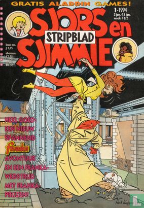 Sjors en Sjimmie stripblad 1 - Bild 1