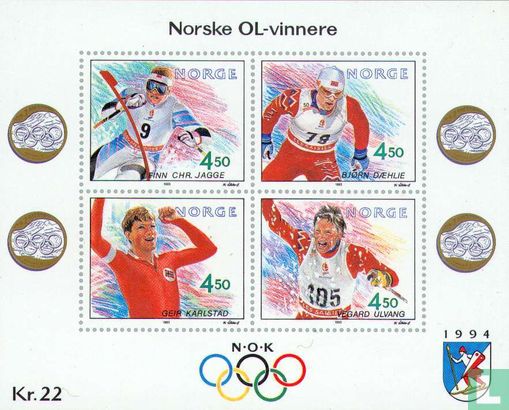 Vainqueurs olympiques norvégiens
