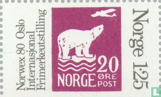 Stamp exhibition NORWEX