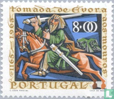 Herovering Evora in 1166