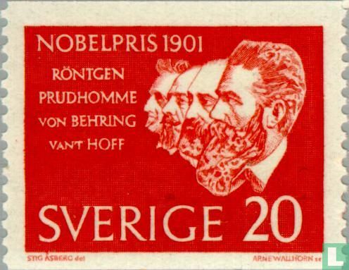 Nobel laureates from 1901