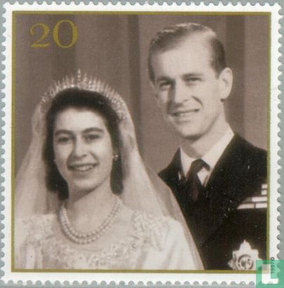 Gouden huwelijksjubileum van Koningin Elizabeth II