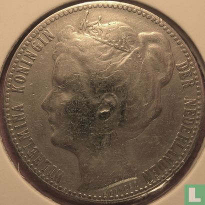 Niederlande 1 Gulden 1908 - Bild 2