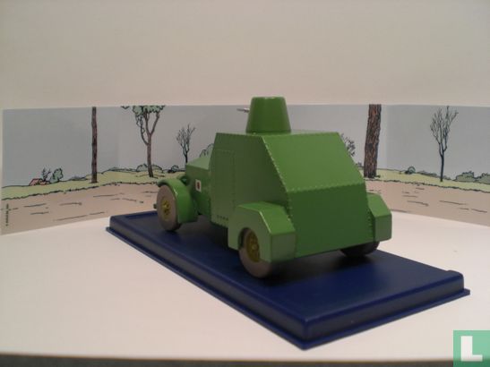 De gepantserde mitrailleursauto uit 'De Blauwe Lotus' - Image 3