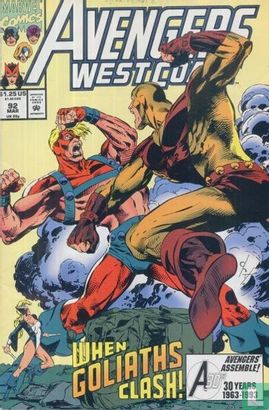 Avengers West Coast 92 - Afbeelding 1