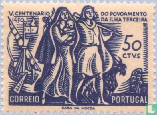 500 years of colonization of Terceira