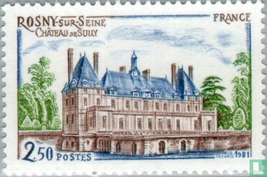 Schloss von Sully in Rosny-sur-Seine