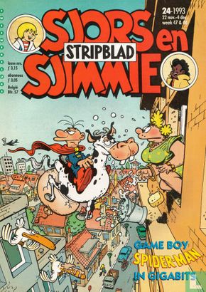 Sjors en Sjimmie stripblad 24 - Image 1