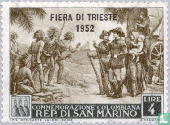 Exposition de timbres Trieste