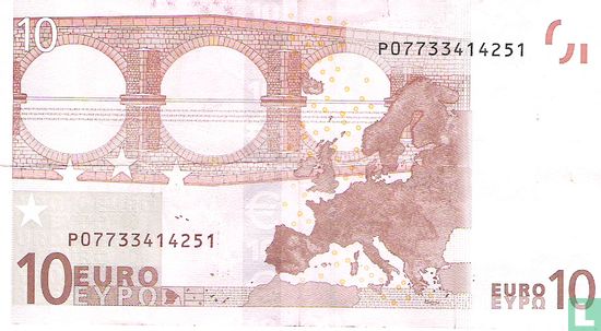 Eurozone 10 Euro P-G-Du - Afbeelding 2