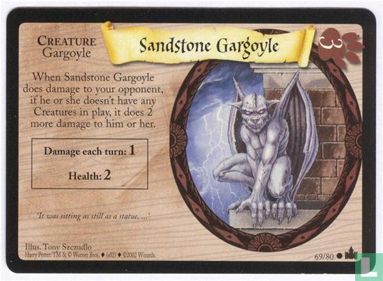 Sandstone Gargoyle - Afbeelding 1