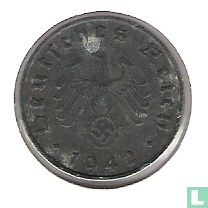 German Empire 10 reichspfennig 1942 (B) - Image 1