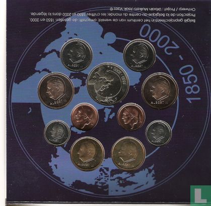 België jaarset 2000 "150 years National Bank of Belgium" - Afbeelding 3