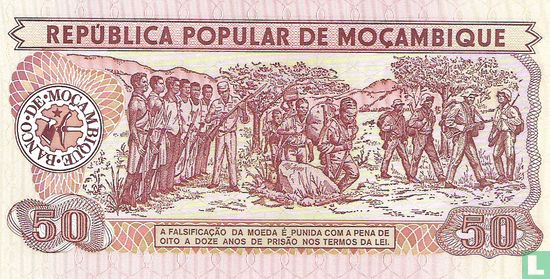 Mozambique 50 Meticais - Image 2