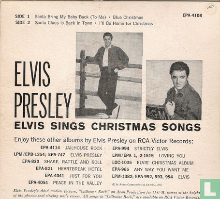 Elvis Sings Christmas Songs - Afbeelding 2