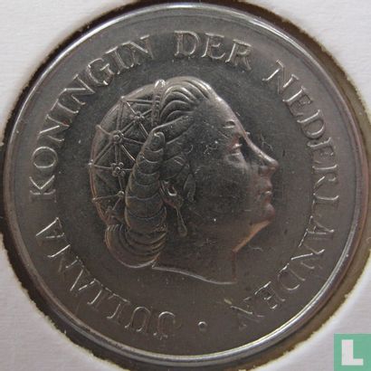 Nederland 25 cent 1969 (vis) - Afbeelding 2