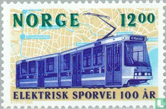 100 jaar elektrische tram in Oslo