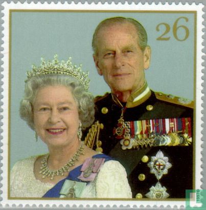 Goldener Hochzeitstag von Königin Elizabeth II.