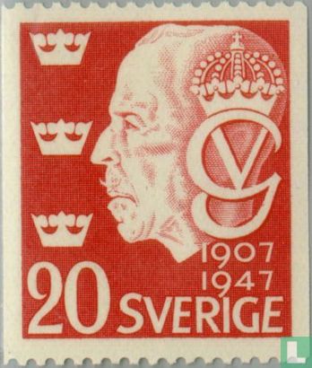40. Jahrestag der Regierung von König Gustav V.