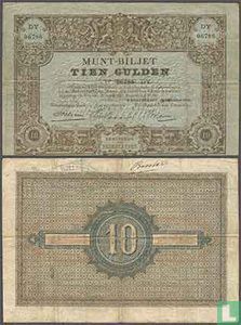 Pays-Bas 10 Gulden 1878