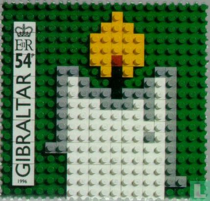 Mozaïek van Lego