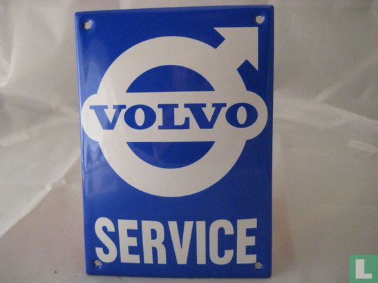 Emaille Reklamebord : Volvo