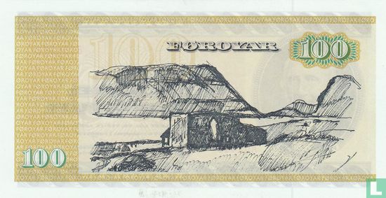 Faeröer 100 Krónur ND (1994/L1949) - Afbeelding 2