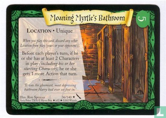 Moaning Myrtle's Bathroom - Afbeelding 1