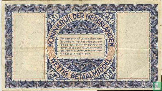 2,5 gulden Nederland serienummer 1 letter 6 cijfers - Afbeelding 2