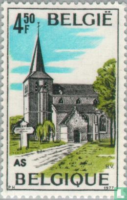 As - Eglise Sainte-Aldegonde