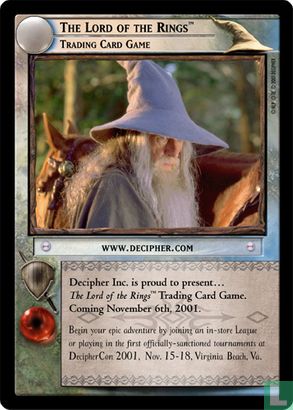 The Lord of the Rings - Trading Card Game - Afbeelding 1