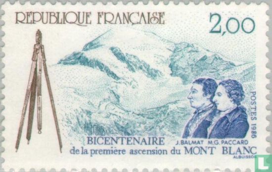 Première ascension du Mont-Blanc