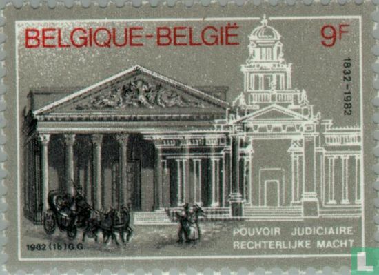 Palais de Justice in Brussels 1832-1982