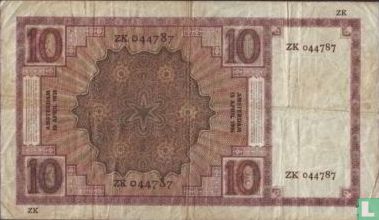Pays-Bas 10 Gulden 1924 - Image 2