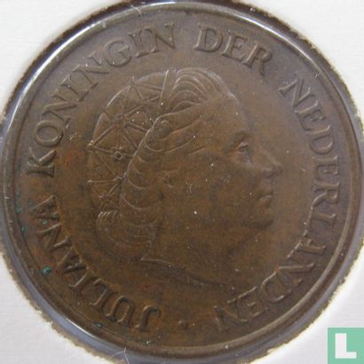 Netherlands 5 cent 1969 (rooster) - Image 2