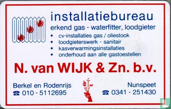 Installatiebureau N. van Wijk & Zn. - Afbeelding 1