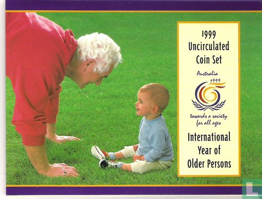 Australia mint set 1999 "International year of older persons" - Image 1