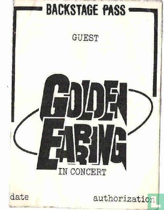 Golden Earring backstage pass -guest-
