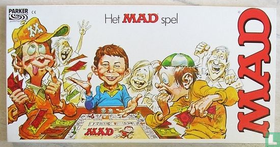 Prestatie doe alstublieft niet toilet Het Mad spel (Parker) (1982) - Mad Spel - LastDodo