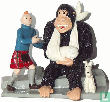 Series 2: Tintin, Milou et le gorille (Ile Noire)