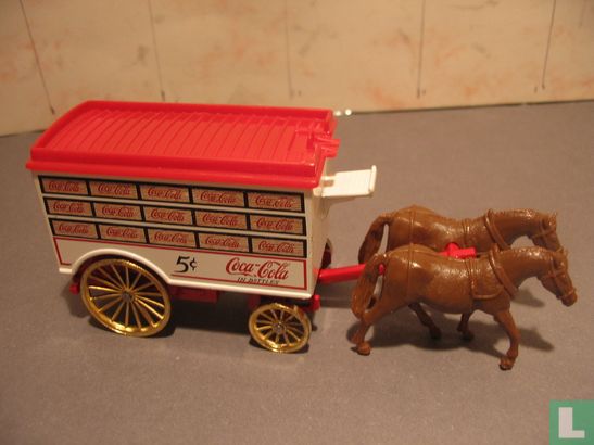 Horse drawn Removal Van 'Coca-Cola'