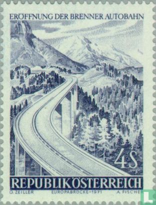 Opening Brenner motorway